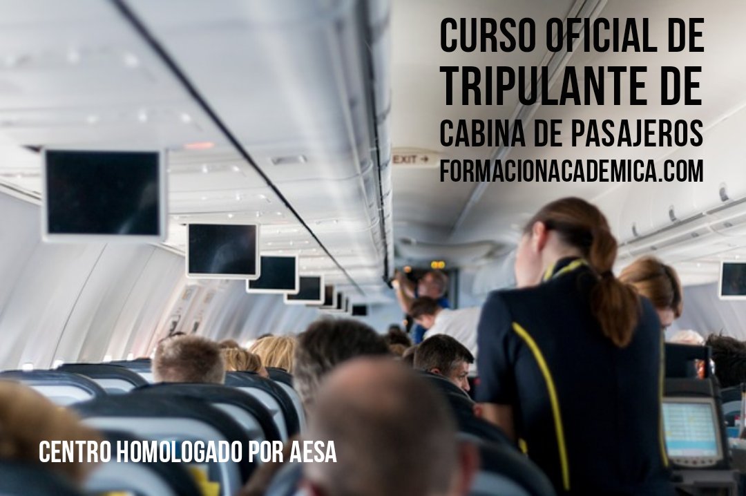 Curso Oficial de Tripulante de Cabina de Pasajeros