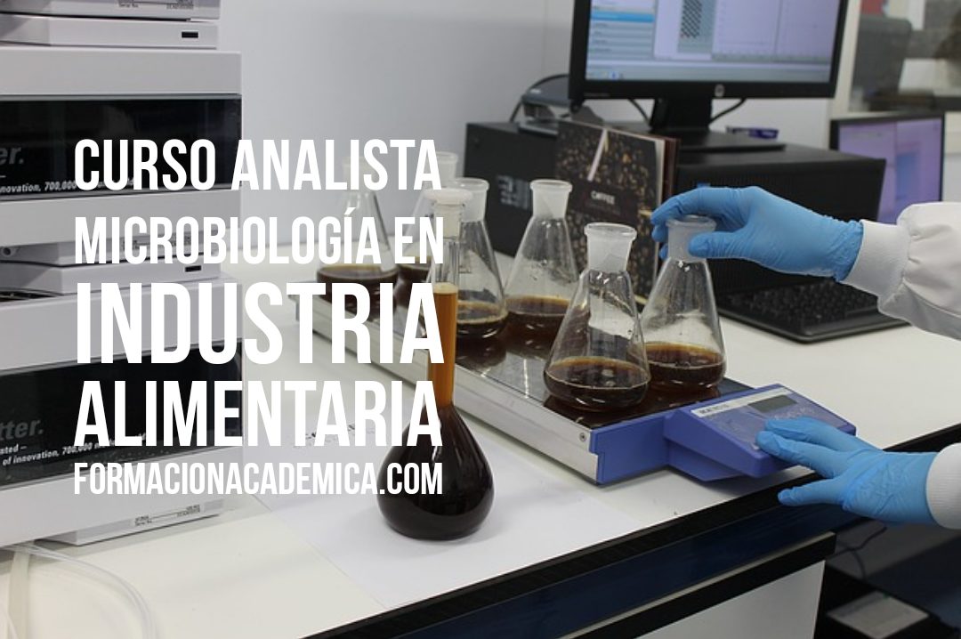 curso analista microbiologia industria alimentaria