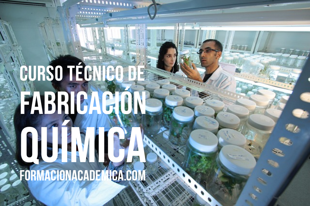 curso tecnico de fabricacion quimica