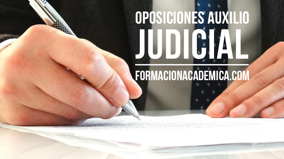 oposiciones auxilio judicial