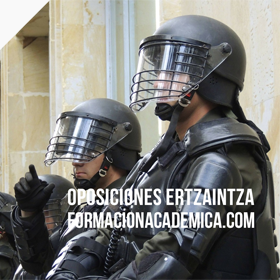 Oposiciones Policía Vasca - Ertzaintza